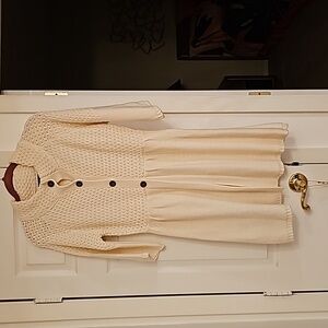 CREAM TUNIC WILLIE SMITH SWEATHER